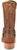 Back view of Double H Boot Mens 11 Inch ICE Harness Boot with Zipper